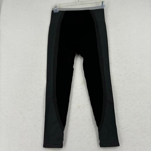 Fabletics Seamless Fusion High Waist 7/8 Leggings Size S Black Gray - Picture 4 of 12